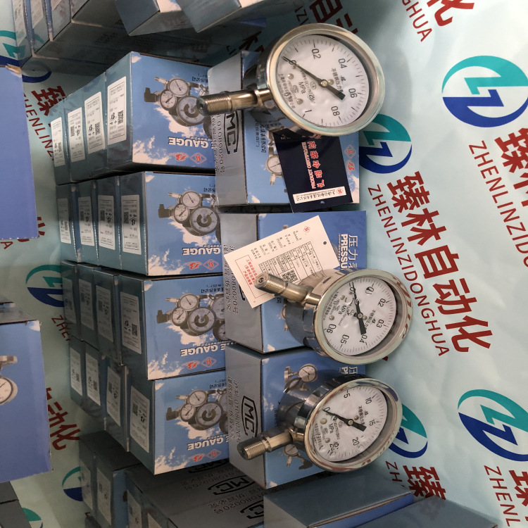 充油船用压力表YCN-60/75/100/150上海压力表厂