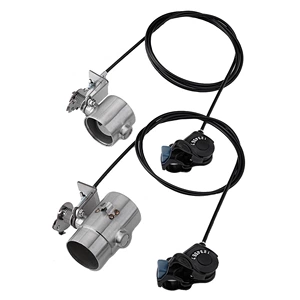Exhaust modification controller, high-temperature resistant mechanical valve, motorcycle exhaust pipe modification