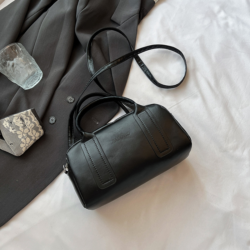 Retro Women's Shoulder Bag Versatile Boston Crossbody Handbag_voghion.com