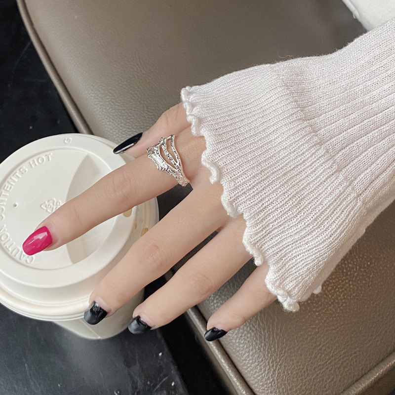 Fashion Geometric Sterling Silver Plating Rings 1 Piece