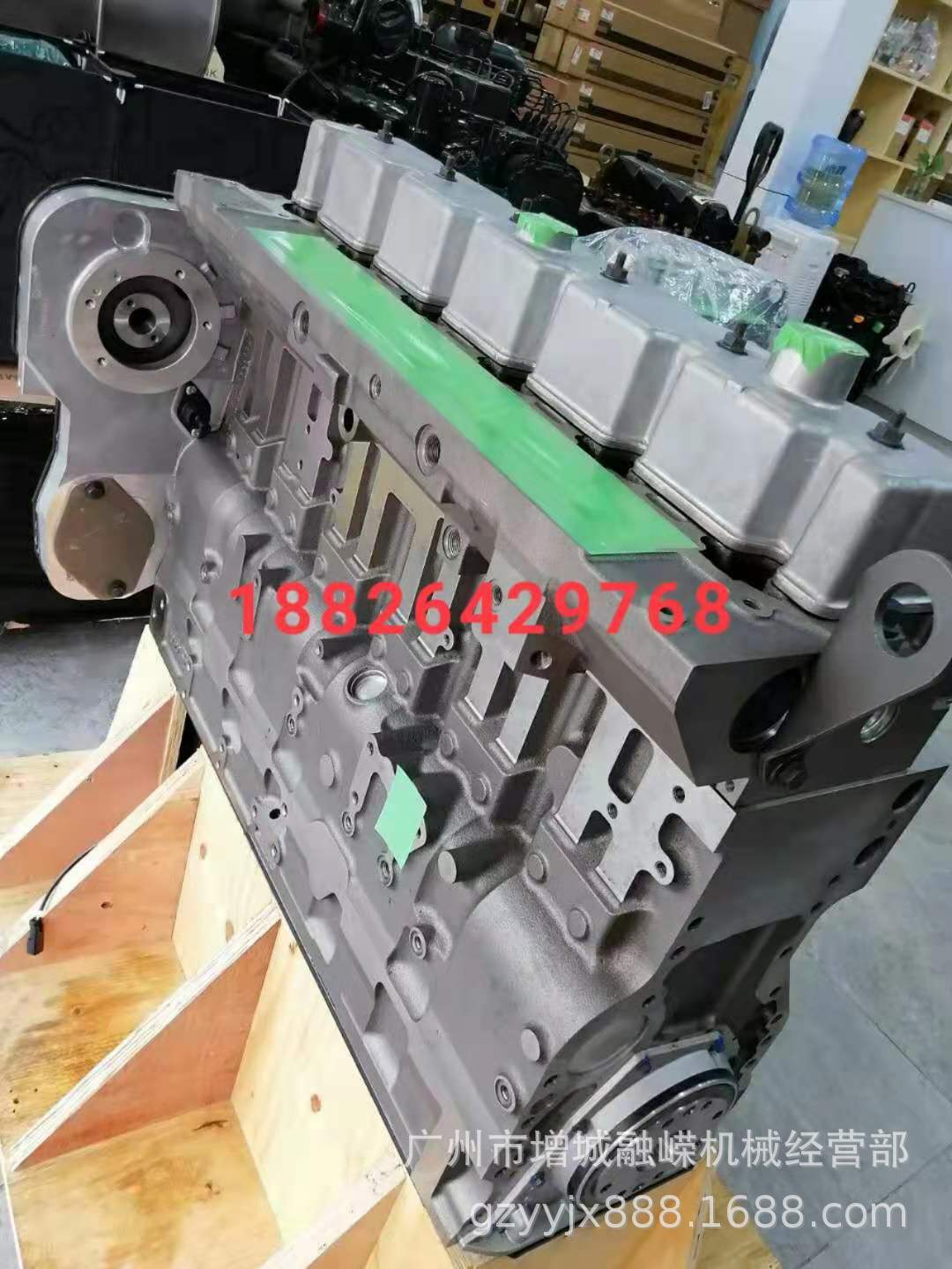 适用 松小 SK295/300/SK330-2/8/9 缸盖 总成 裸机 发动机 总成