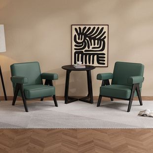 Bedroom Single Living Room Sofa Chair Small Apartment Cafe Table and Chair Leisure Reception Negotiation Simple Sofa Chair
