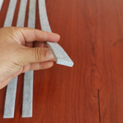 毛氈條家具桌椅床櫃組裝生産用自粘隔音條毛氈條隔音摩擦降噪用棉