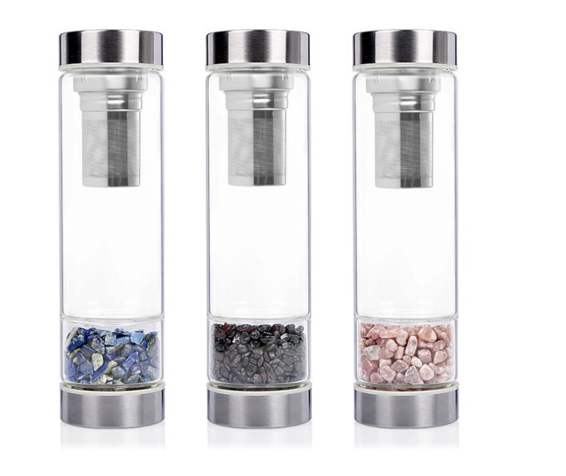 High Borosilicate Glass Water Bottle