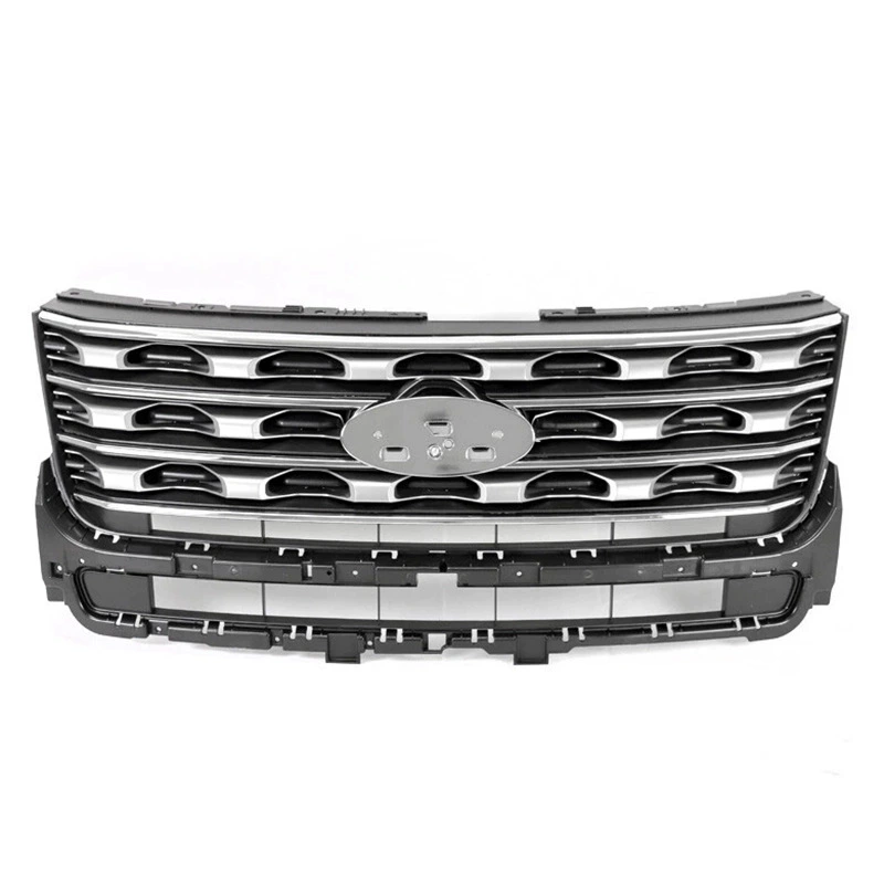 Решетка радиатора Ford Explorer 2016 года, средняя сетка, оригинальная FB5Z-8200-AD