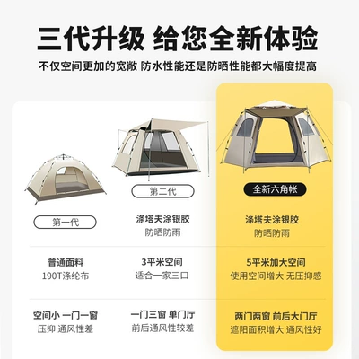 Tent Thickened Camping Equipment – Avtomobil dam çadırları