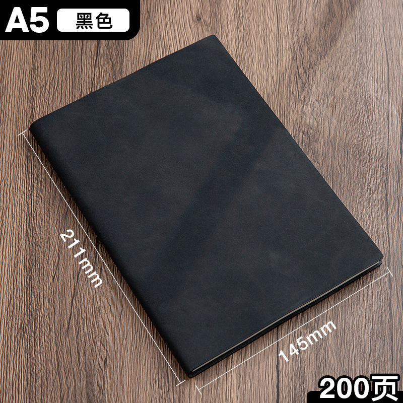 笔记本定制高颜值学生记录本简约上班商务会议办公加厚a5记事本|undefined