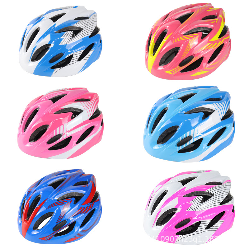 厂家直批青少年平行车自行车单车超轾头盔轮滑滑板户外运动安全帽