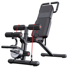 D199多功能折叠哑铃凳卧推健身椅男仰卧起坐杠铃辅助器材器械