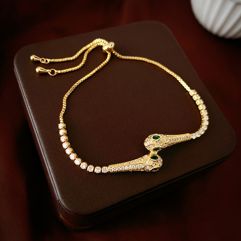 Oro real electrochapado circón Rosa fritillary flor pulsera elegante todo-fósforo pulsera luz lujo de alta calidad pulsera para las mujeres al por mayor