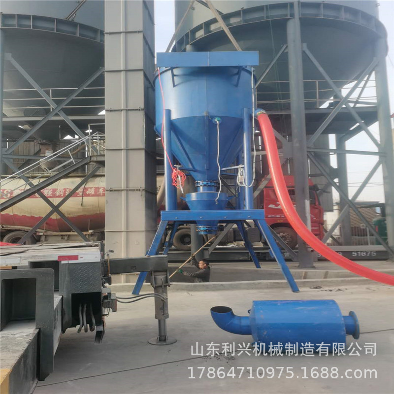 石灰石粉输送机 粉煤灰水泥自吸上料机 除尘负压粉煤灰装罐输送机
