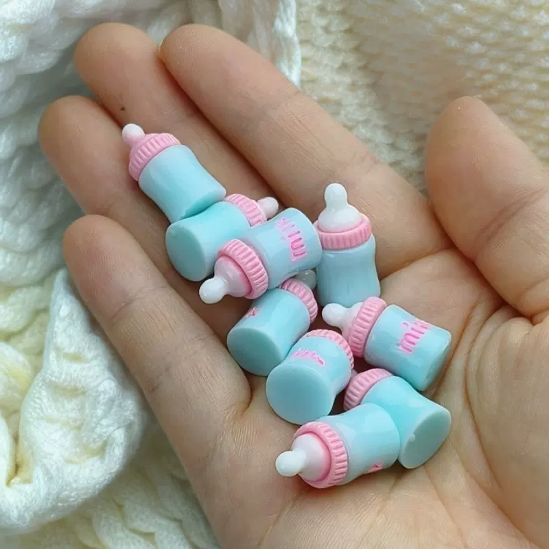 立体milk奶瓶diy奶油胶自制手机壳材料微缩娃娃屋超市便利店摆件