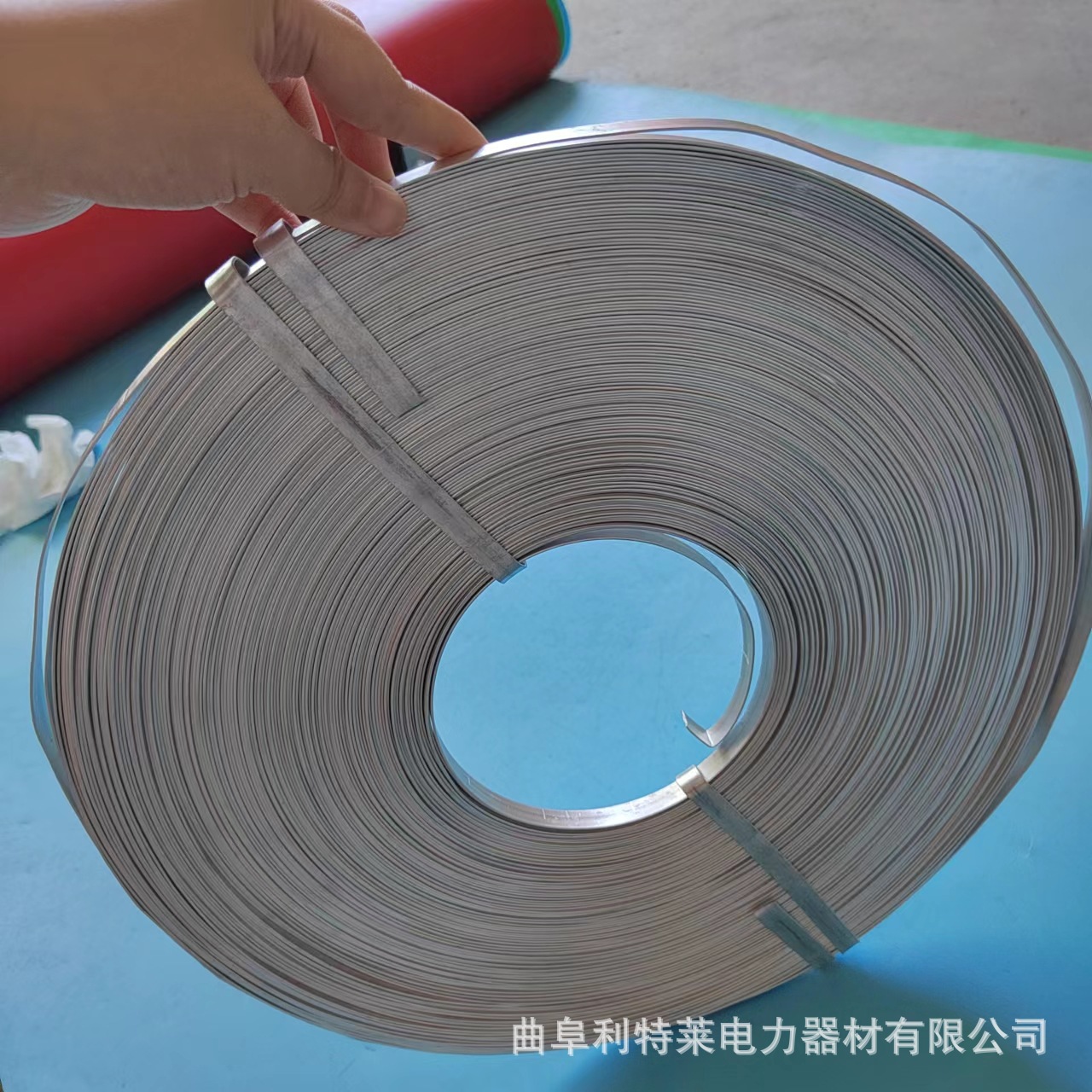 铝包带 导线保护缠绕物 电力铝包带1*10 铝带 电力保护金具FLD