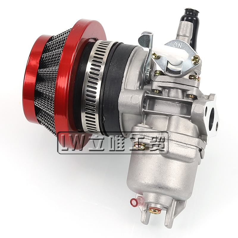 Mini motorcycle accessories 49cc small sports car small off-road Leah two stroke engine carburetor with air filter