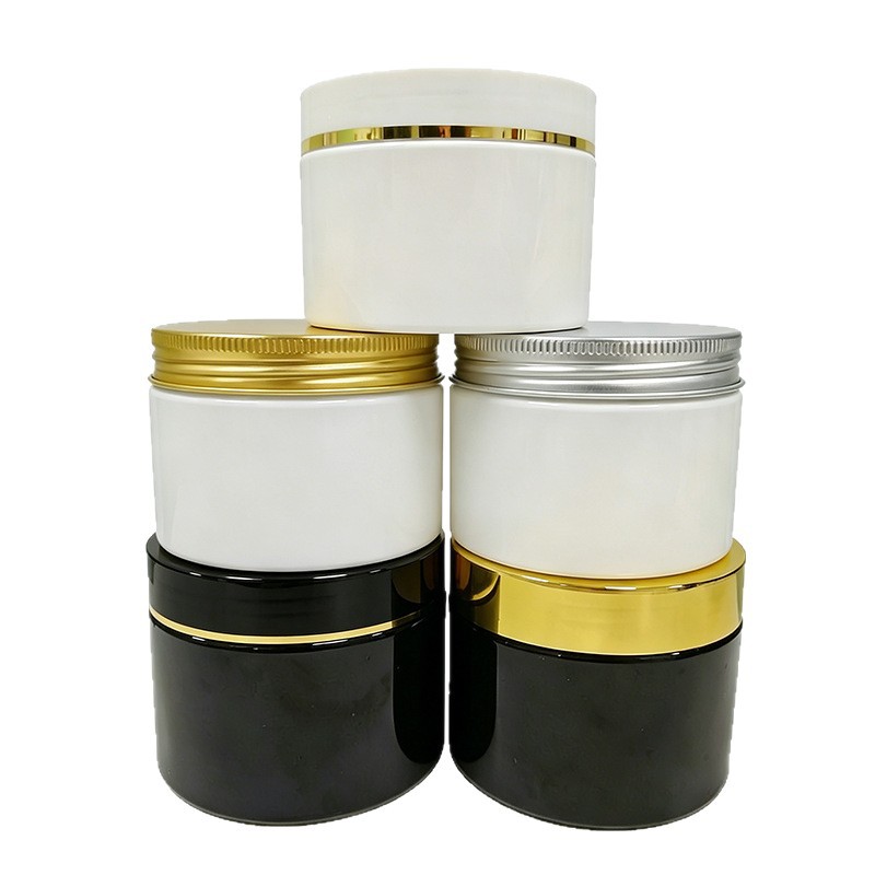 Tarro de boca ancha Yuzhuang de 89 dientes para mascarilla capilar de 250 g, tarro de 200 g para crema desmaquillante, envase cosmético transfronterizo en stock.