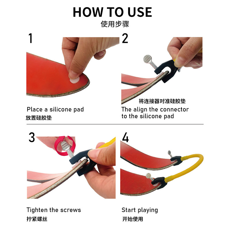 Conector de punta de esquí transfronterizo cabeza de snowboard para niños Conector ayuda para principiantes clip de snowboard