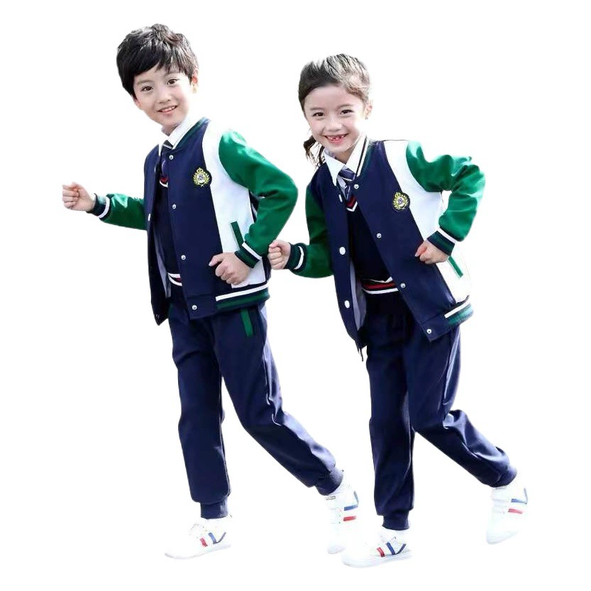 Школьная форма для учеников начальной школы костюм весна-осень детская одежда для класса учителя комплект из четырех предметов в стиле британского колледжа, Осенний детский сад, садовая одежда