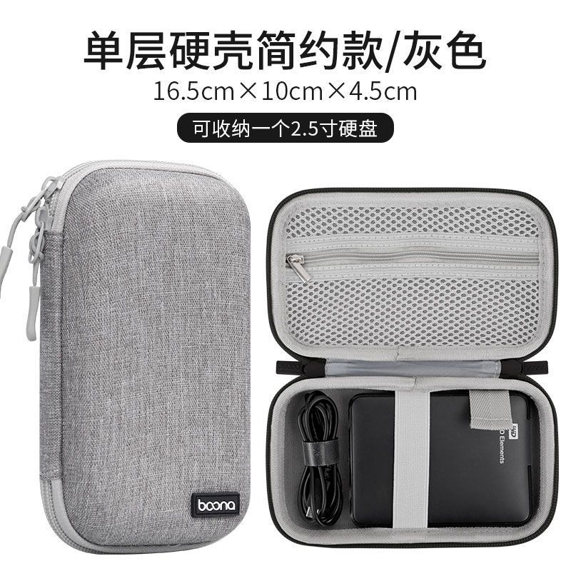 Single layer hard shell version-grey