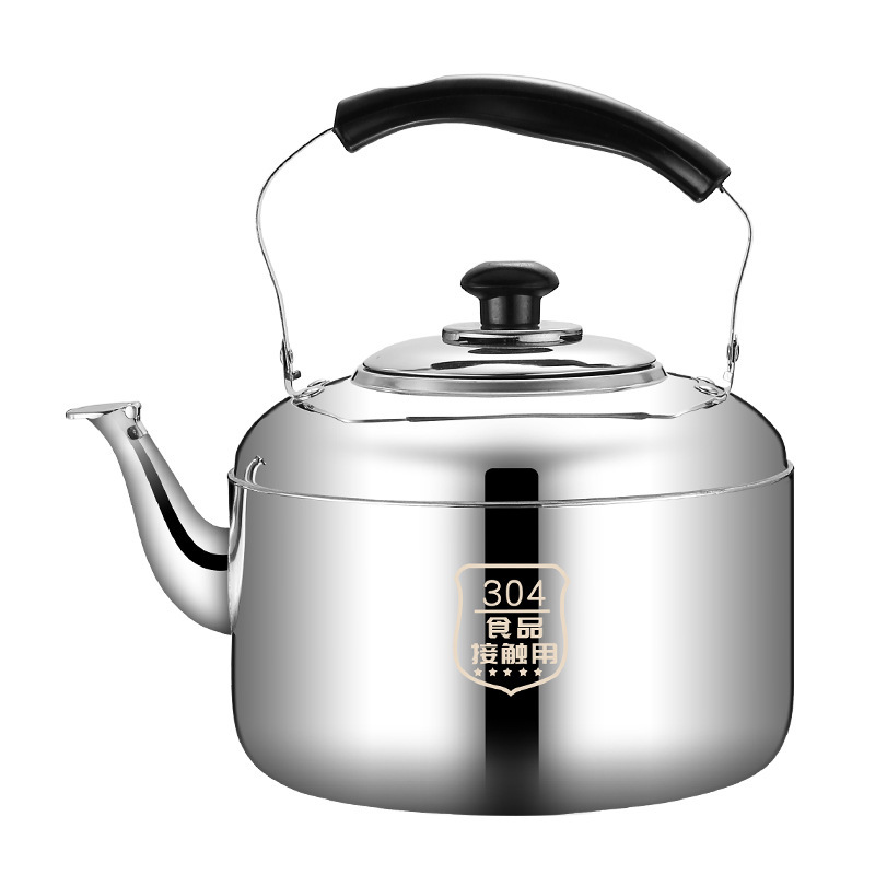 304 acero inoxidable extra grueso flauta kettle electromagnético horno de gas kettle general grosor kettle de agua