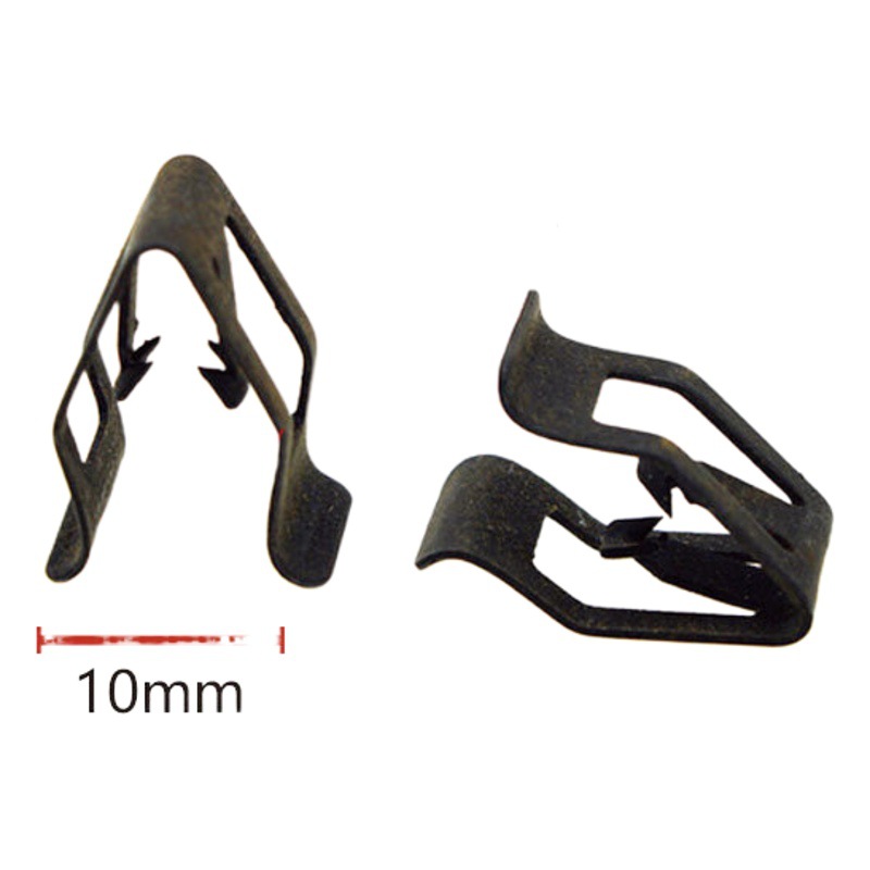 Adecuado para Mercedes-Benz motor parachoques base protector tuerca clip rápido alambre Acero inoxidable Junta control central hebilla