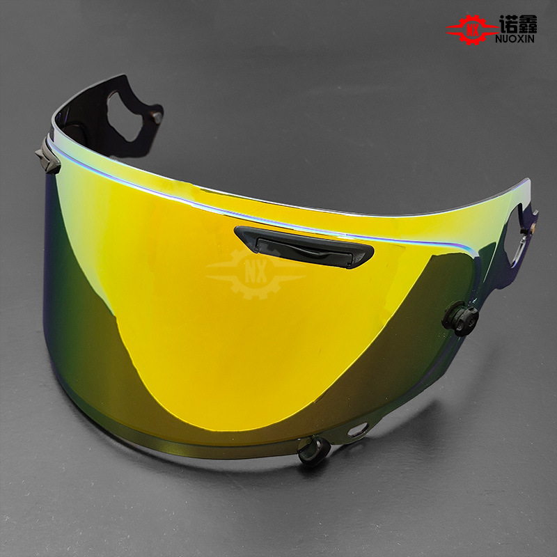 Lente antivaho fotocromática para casco ARAI RX7X/XD/NE0/VX/GX — apta para día y noche, película plana de competición