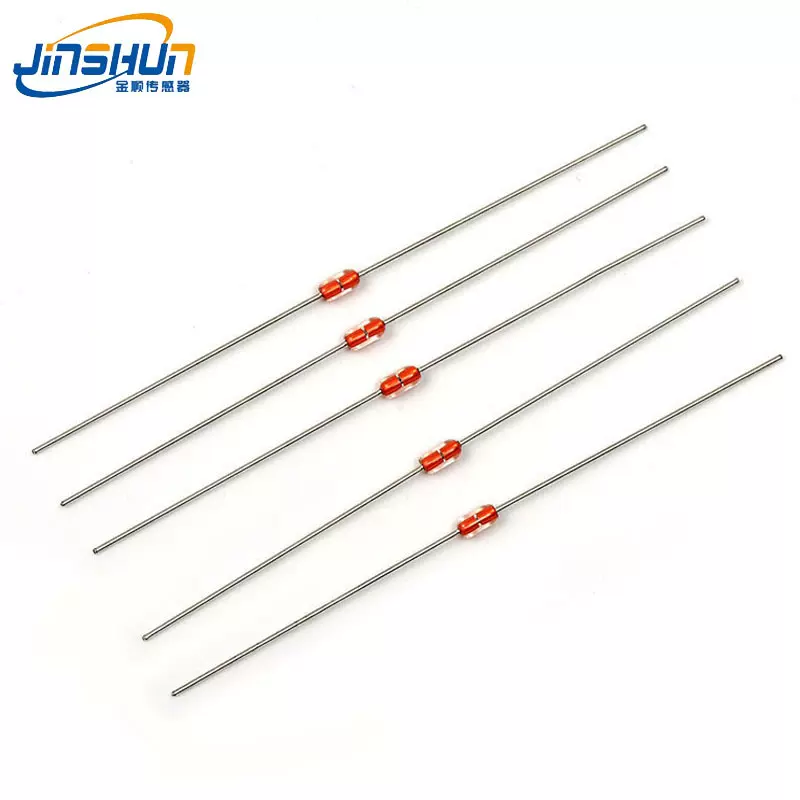 二极管玻封热敏电阻MF58ntc100K3950 1% MF58玻璃封装 耐高温NTC