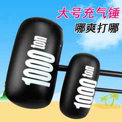 Inflatable hammer inflatable toy printed inflatable 1000 kiloton hammer can be customized logo large kiloton hammer wholesale