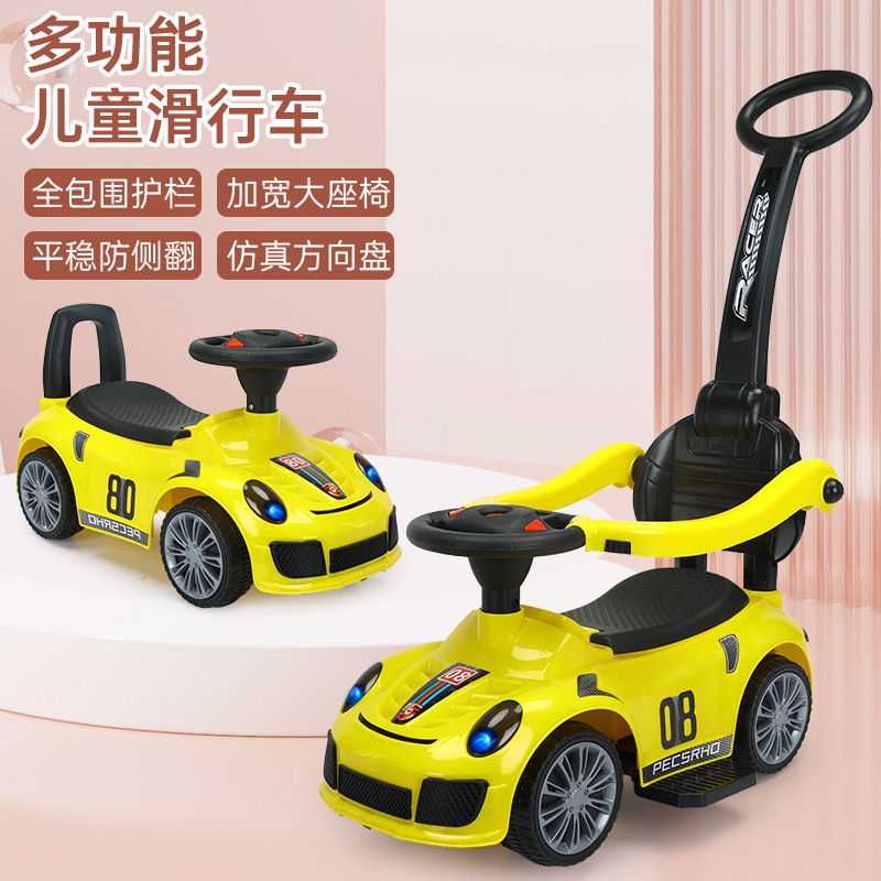 Bebé de 1 a 3 años, auto de deslizamiento anti-vuelco, auto de deslizamiento, auto de juguete para personas