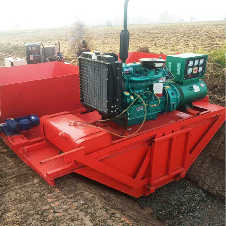 农田边沟排水灌溉滑模机 混凝土现浇水渠成型机 自走式沟渠衬砌机