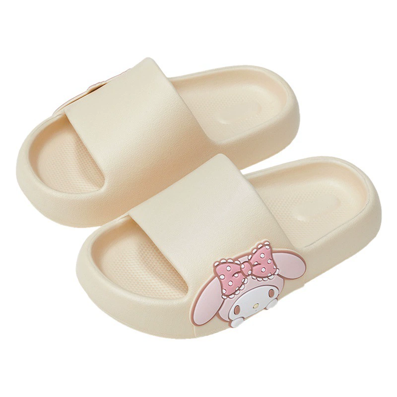 Отличные милые мультяшные тапочки для ванной комнаты, летние домашние нескользящие домашние тапочки для родителей и детей для мальчиков и девочек