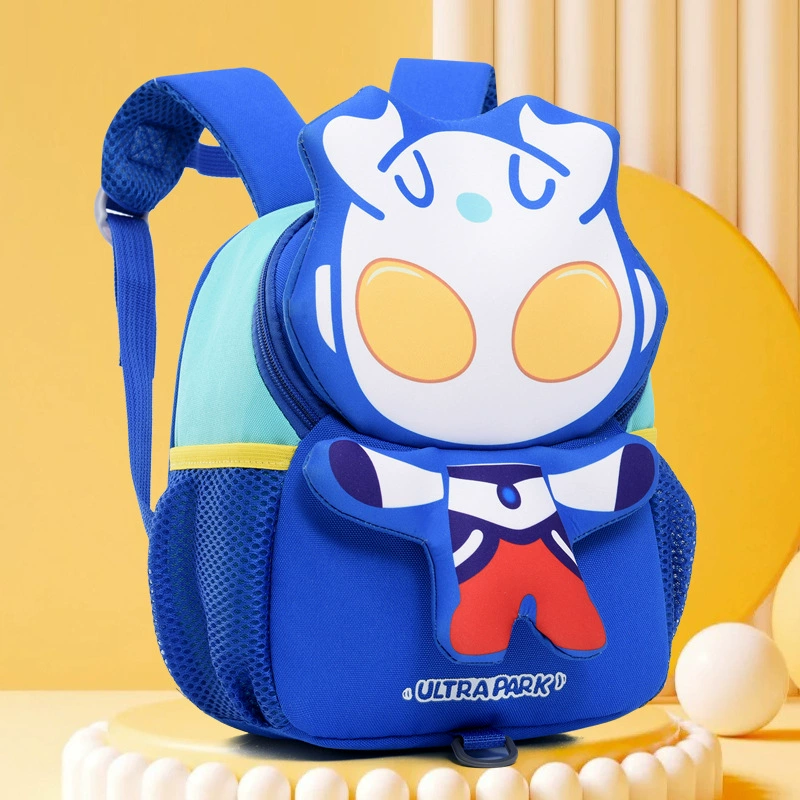 Легкий мультяшный школьный рюкзак для детей 3–5 лет, Ultraman Tiga, Kuromi, Meloti, Русалочка