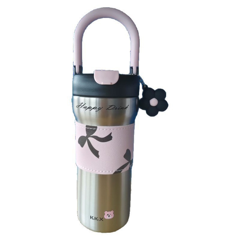 爆款世大家同款女保温杯感水杯小香风汽车杯轻奢高颜值汽车杯|undefined
