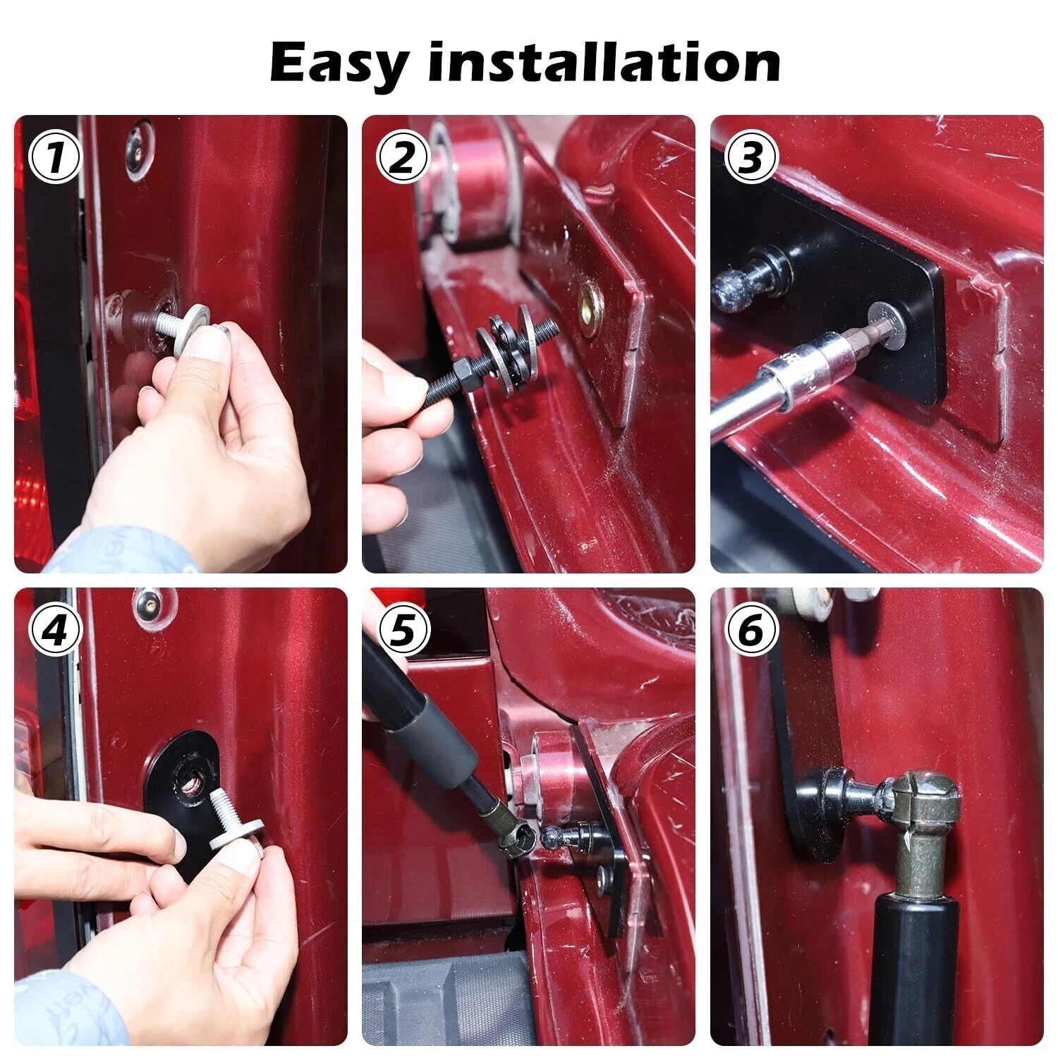 For Ford Raptor F150/F250/F350/F450 tailgate 97-16 drop-down damping pickup modification parts