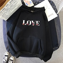 2025 New Women's Hooded Sports Shirt with Letter Printing Ho