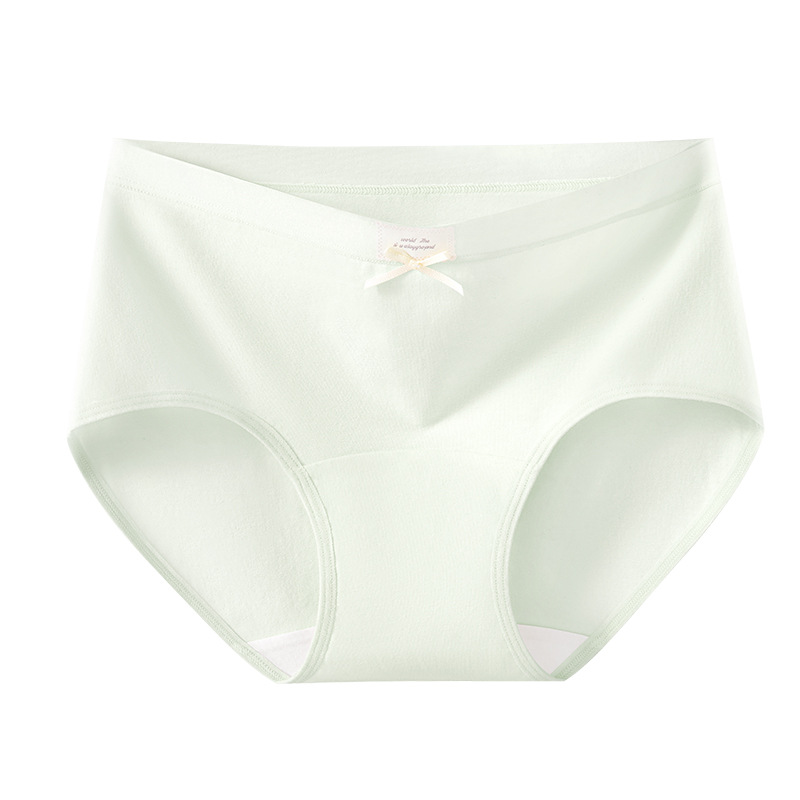 Un tipo de ropa interior de algodón para bebés, cintura media para mujer, cadera, entrepierna más larga, más cómoda 10A entrepierna antibacteriana, ropa interior de mujer
