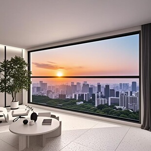 Intelligent Electric Lift Window with Integrated Flashlight Technology, Soundproof Window Sealing for Balconies, Factory Direct Sales, Patented Soundproofing and Heat Insulation