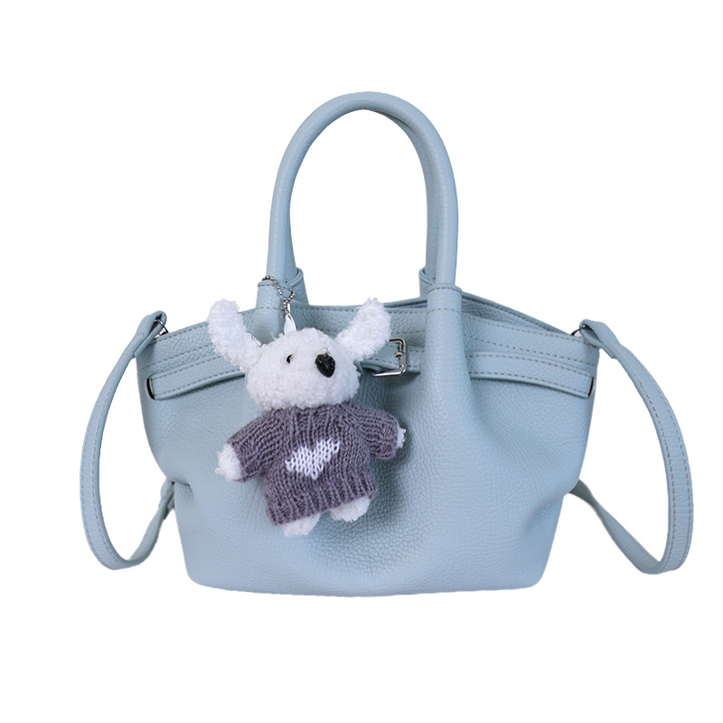 Bolsas de mano de nicho dulce coreano para mujeres verano 2026 nueva moda bolsa de trampolín inclinada bolsa de viaje diario image 17