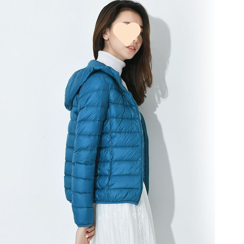 레이크 블루(후드 있음)