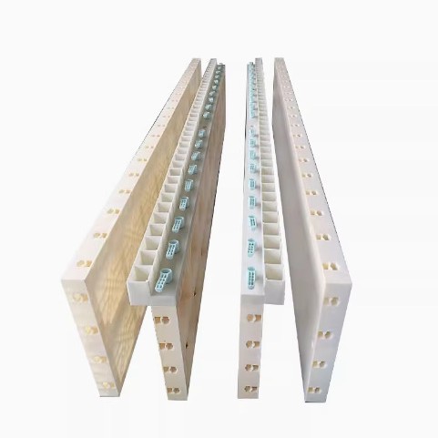 U型槽模具 水沟水渠塑料模板PP 塑钢模板厂家abs浇筑水泥模具