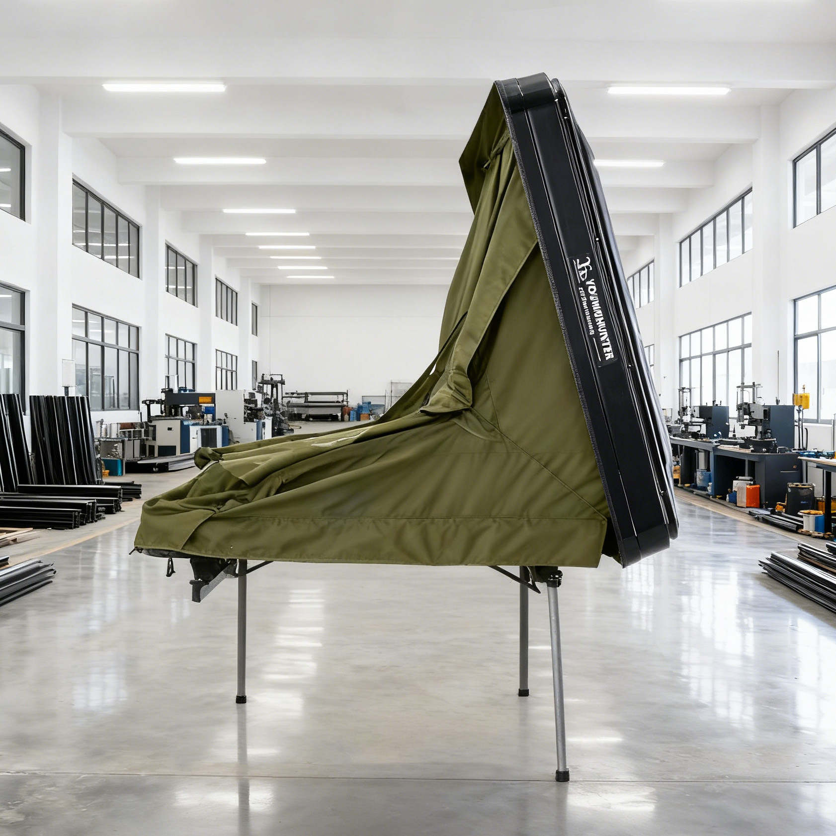 Rollover plástico ABS camping al aire libre carpa de techo de coche sin construir carpa de vehículo SUV