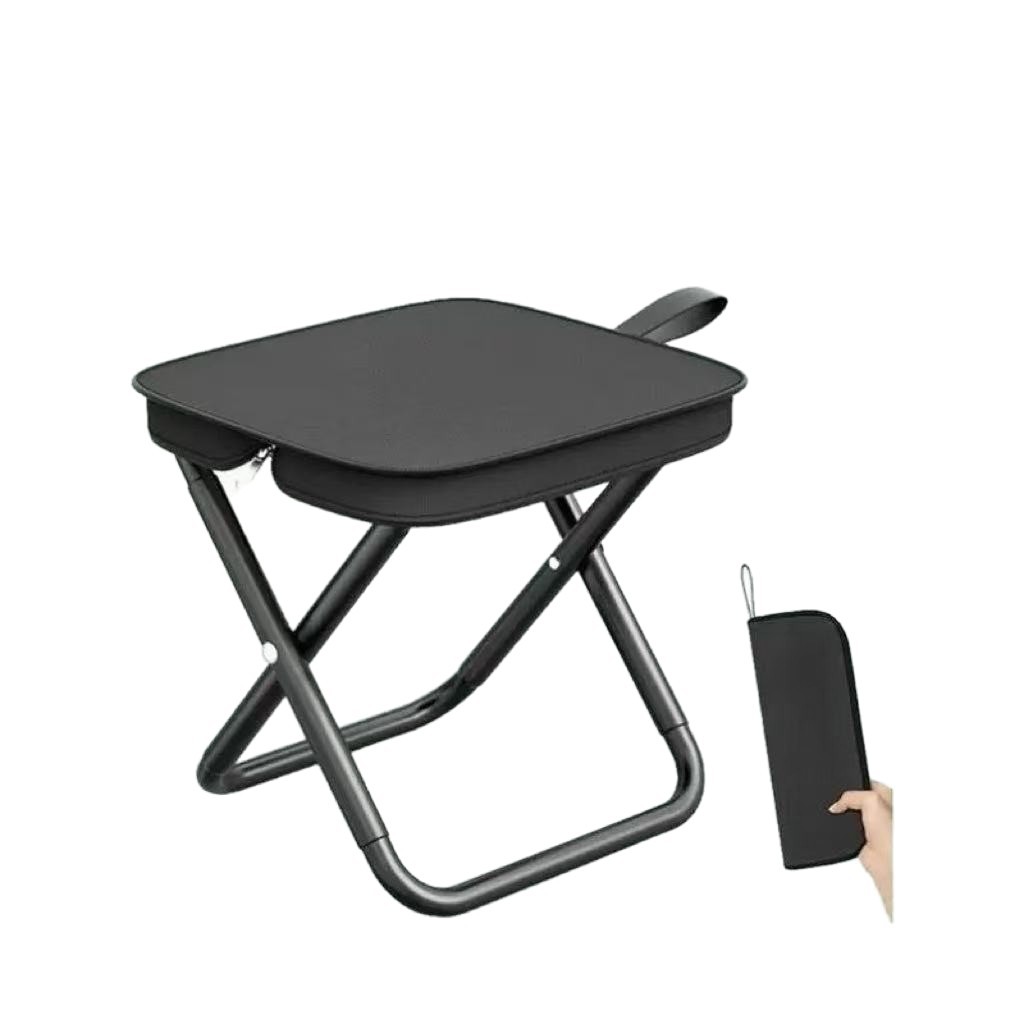 Bolso de mano taburete plegable camping al aire libre picnic portátil mini Maza metro de alta velocidad sin asiento artefacto plegable mini taburete