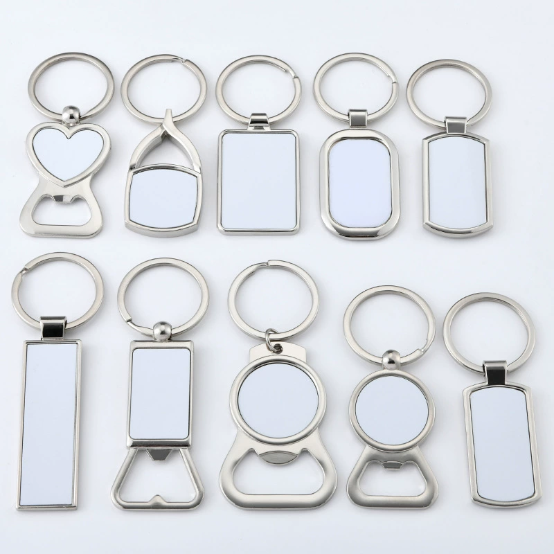Metal bottle opener, keychain, DIY