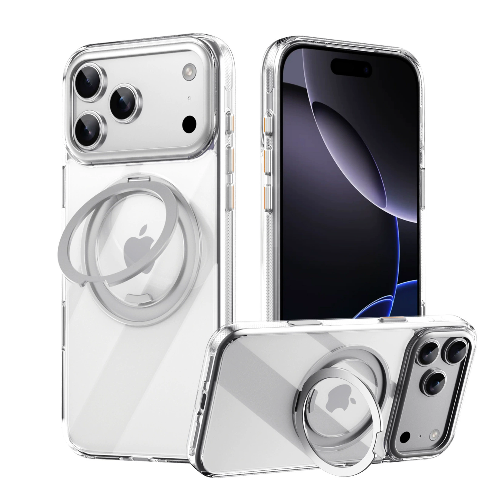 Apple, совместимый чехол для iPhone 17, чехол с протяжкой и шестернями, защитный чехол, 17 Pro Max, 15