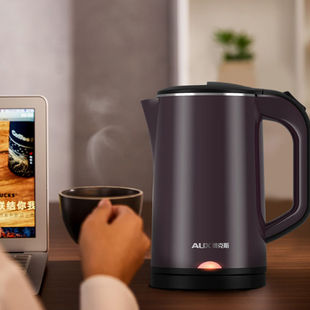 Oaks Electric Kettle Household Insulation Integrated Stainless Steel Thermostatic Kettle Small Automatic Power-off Kettle