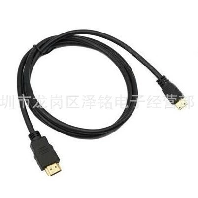 Мини HDMI кабель для планшета подключает телевизор, линия мини гнездо к HDMI стандартному HD выходному кабелю