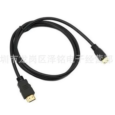 Мини HDMI кабель для планшета подключает телевизор, линия мини гнездо к HDMI стандартному HD выходному кабелю