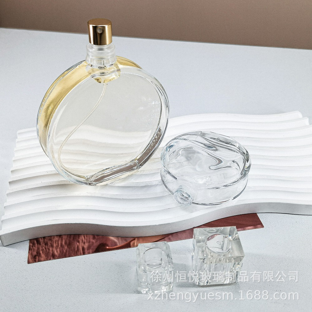 15卡口玻璃香水瓶30ml化妆品分装瓶喷雾瓶透明香水分装瓶可印logo