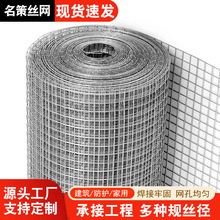 熱鍍鋅鐵絲電焊網小孔建築抹灰卷網養殖加粗鋼絲網養殖防護網圍欄