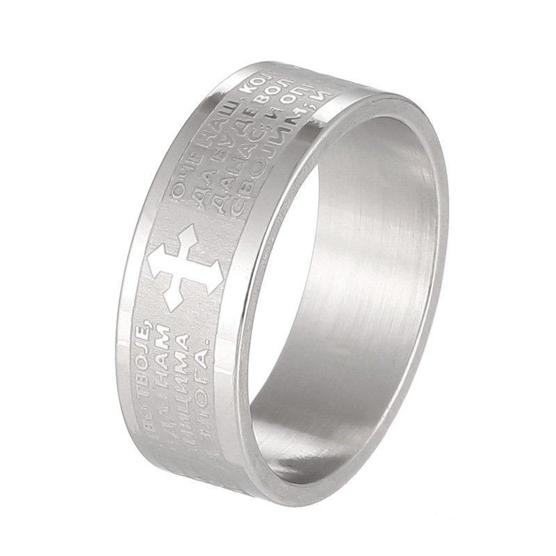 men's retro ring stainless steel