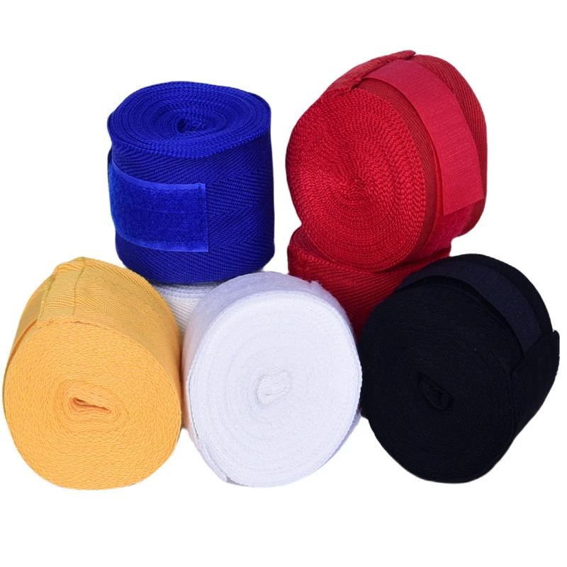 Cotton 2.5M Boxing Bandling Tie with Fighting Hand with Muay Thai Muay Touring Hand Tie Tie Tie Twitter Guard Protector